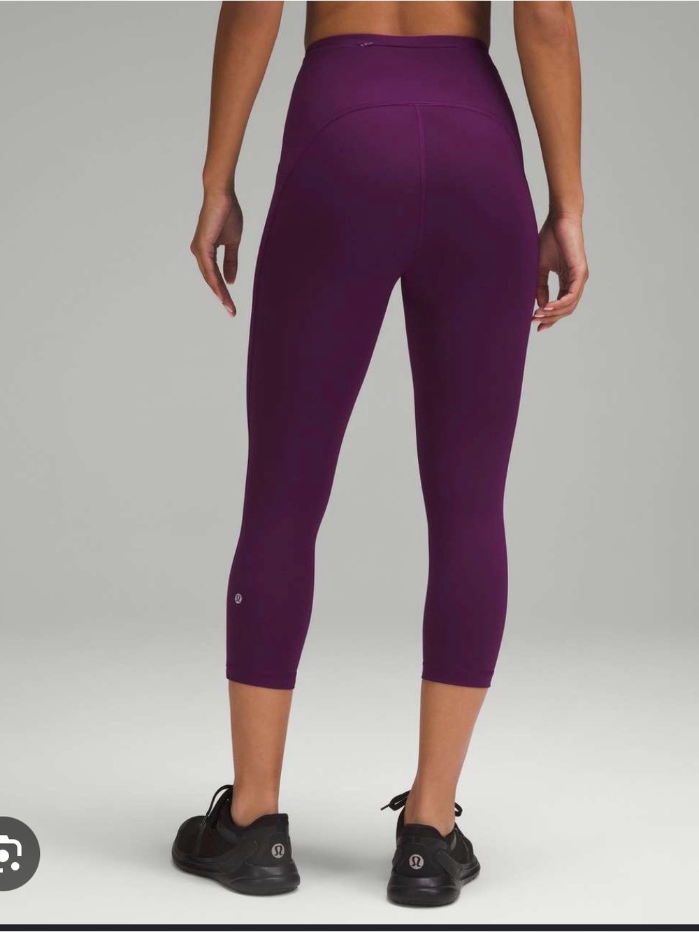 Lululemon Swift Speed High Rise Crop Leggings 21” - dramatic magenta